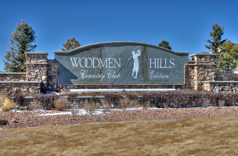 woodmen hills Peyton golf club sign